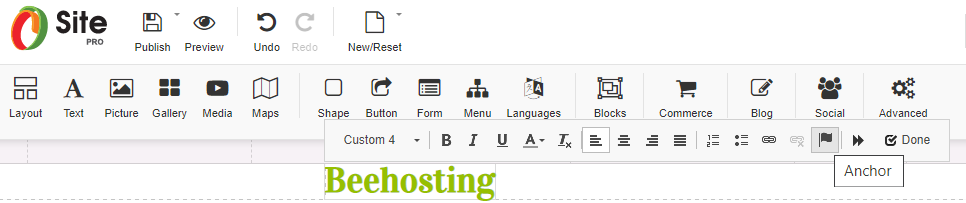Anchor-text-website-builder