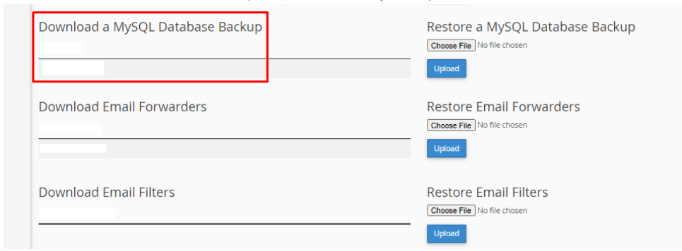 Download-a-MySQL-Database-backup