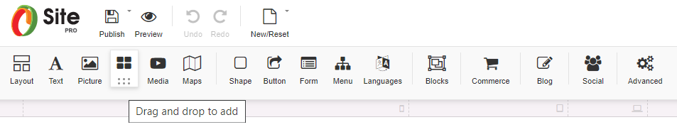 drag-drop-gallery-website-builder