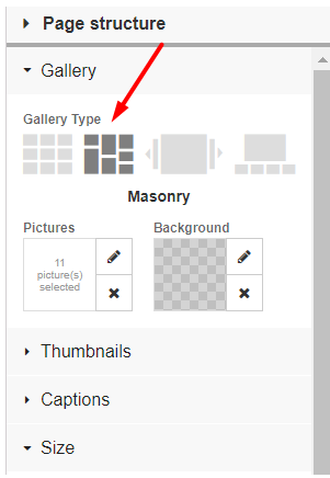 gallery-type-website-builder