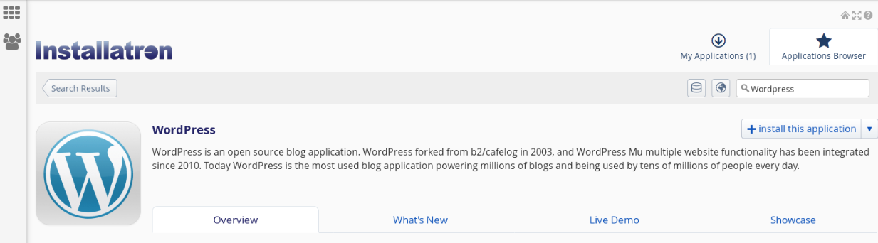 install-application-installatron