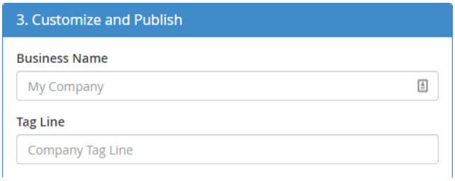 SitePublisher-costomise-and-publish