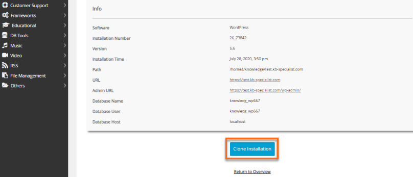 softaculous-clone-installation