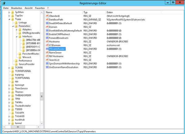 Windows-server-subnet